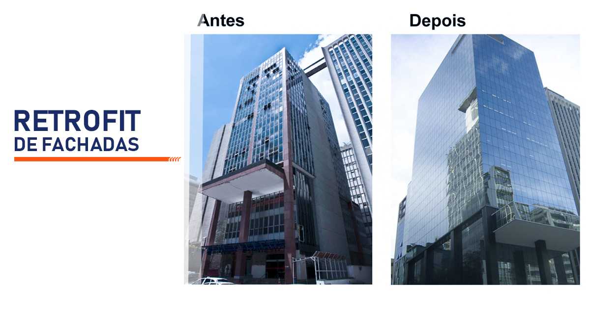 Retrofit de Fachadas Fortaleza Cidade dos Funcionários CE