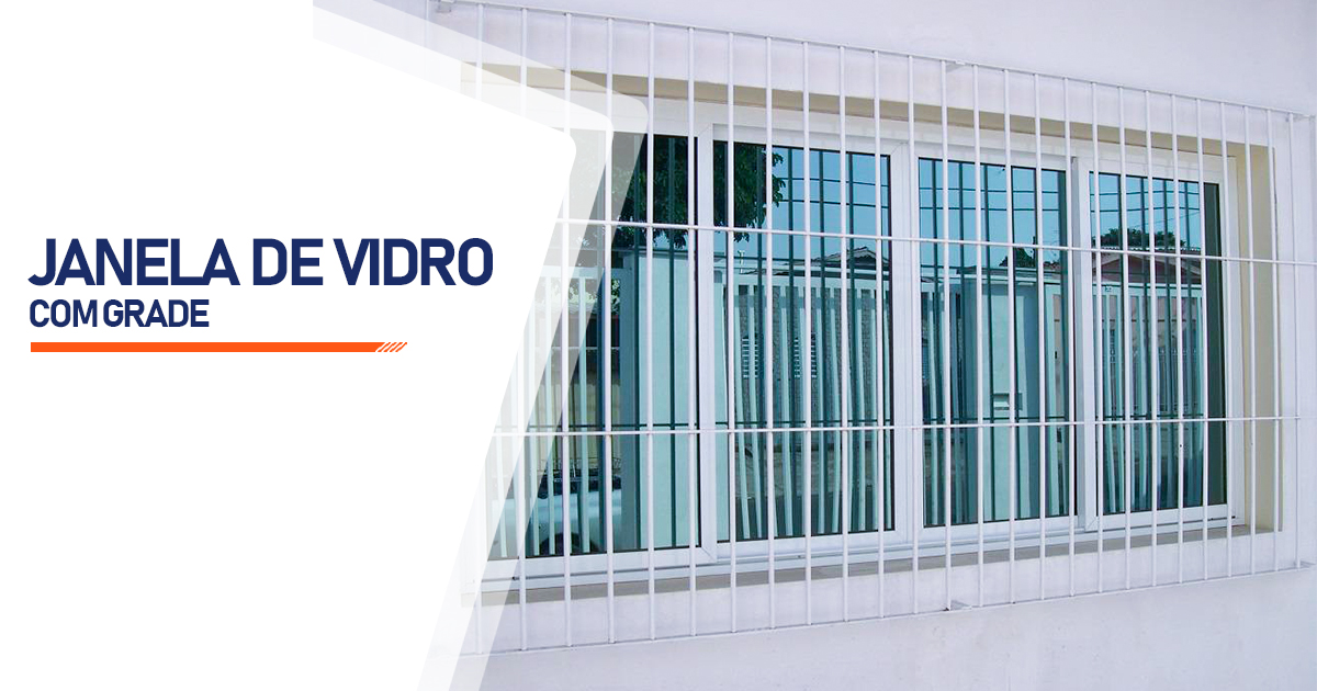 Janela De Vidro Com Grade Fortaleza Vila Velha CE